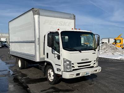 Isuzu NPR EFI Box Truck - 350HP, 6 Speed Automatic, Roll up Door
