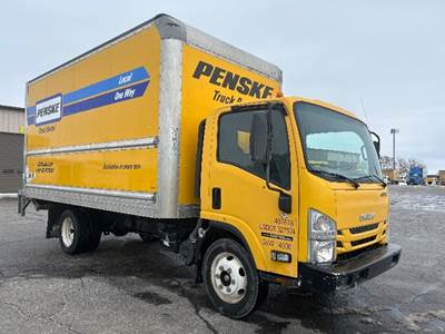 Isuzu NPR EFI Box Truck - 350HP, 6 Speed Automatic, Roll up Door