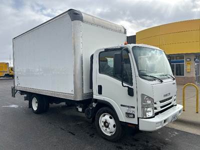 Isuzu NPR EFI Box Truck - 297HP, 6 Speed Automatic, Roll up Door