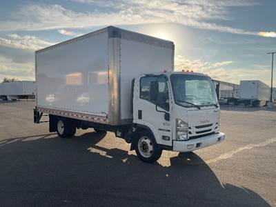 Isuzu NPR EFI Box Truck - 350HP, 6 Speed Automatic, Roll up Door