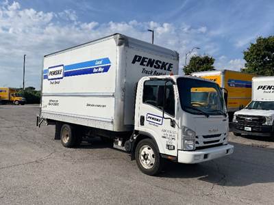 Isuzu NPR EFI Box Truck - 297HP, 6 Speed Automatic, Roll up Door