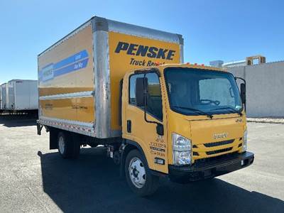 Isuzu NPR EFI Box Truck - 350HP, 6 Speed Automatic, Roll up Door