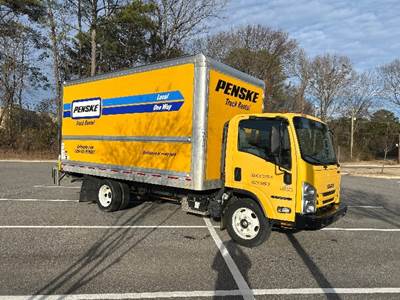 Isuzu NPR EFI Box Truck - 350HP, 6 Speed Automatic, Roll up Door