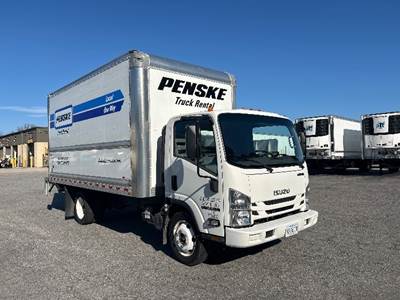 Isuzu NPR EFI Box Truck - 297HP, 6 Speed Automatic, Roll up Door