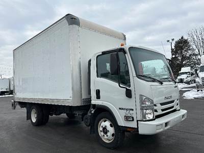 Isuzu NPR EFI Box Truck - 297HP, 6 Speed Automatic, Roll up Door