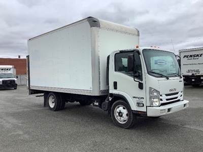 Isuzu NPR EFI Box Truck - 297HP, 6 Speed Automatic, Roll up Door