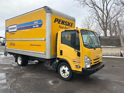 Isuzu NPR EFI Box Truck - 350HP, 6 Speed Automatic, Roll up Door