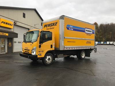 Isuzu NPR EFI Box Truck - 350HP, 6 Speed Automatic, Roll up Door