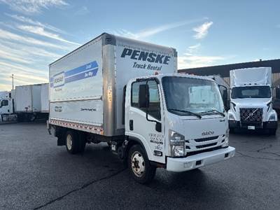 Isuzu NPR EFI Box Truck - 297HP, 6 Speed Automatic, Roll up Door
