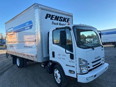 Isuzu NPR EFI Box Truck - 350HP, 6 Speed Automatic, Roll up Door