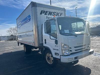 Isuzu NPR EFI Box Truck - 350HP, 6 Speed Automatic, Roll up Door