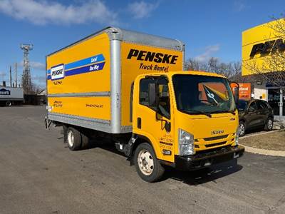 Isuzu NPR EFI Box Truck - 350HP, 6 Speed Automatic, Roll up Door