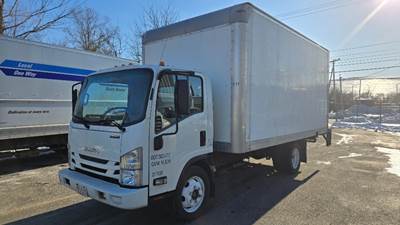 Isuzu NPR EFI Box Truck - 297HP, 6 Speed Automatic, Roll up Door