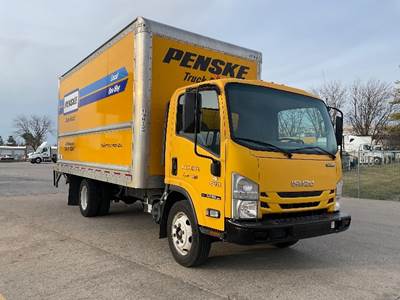 Isuzu NPR EFI Box Truck - 350HP, 6 Speed Automatic, Roll up Door