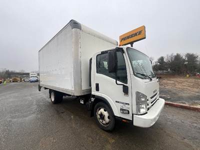 Isuzu NPR EFI Box Truck - 297HP, 6 Speed Automatic, Roll up Door