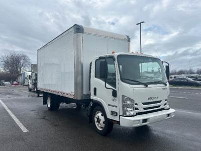 Isuzu NPR EFI Box Truck - 350HP, 6 Speed Automatic, Roll up Door