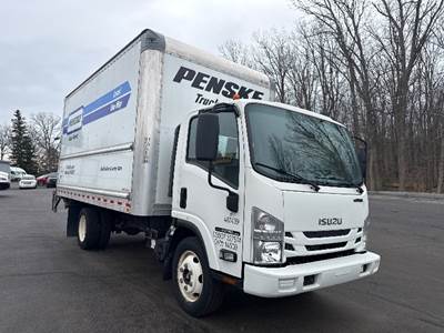 Isuzu NPR EFI Box Truck - 350HP, 6 Speed Automatic, Roll up Door