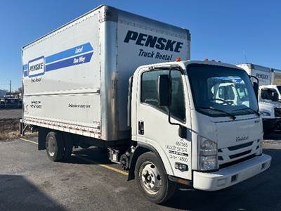 Isuzu NPR EFI Box Truck - 350HP, 6 Speed Automatic, Roll up Door