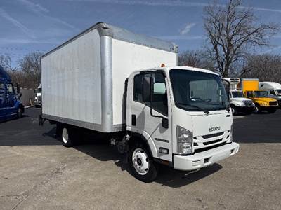 Isuzu NPR EFI Box Truck - 297HP, 6 Speed Automatic, Roll up Door