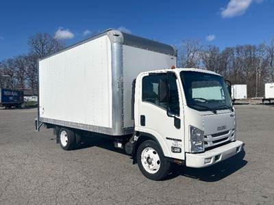 Isuzu NPR EFI Box Truck - 297HP, 6 Speed Automatic, Roll up Door