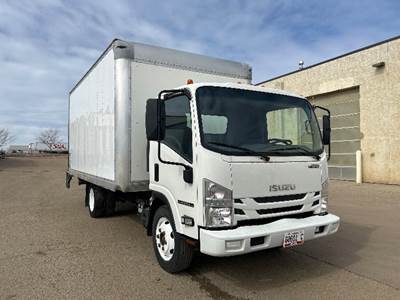Isuzu NPR EFI Box Truck - 297HP, 6 Speed Automatic, Roll up Door