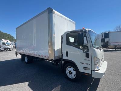 Isuzu NPR EFI Box Truck - 350HP, 6 Speed Automatic, Roll up Door