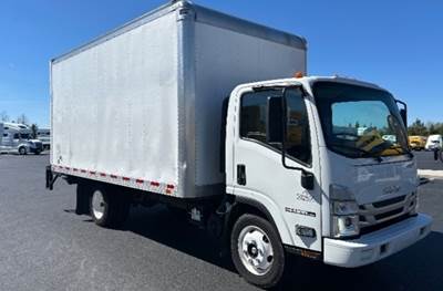 Isuzu NPR EFI Box Truck - 350HP, 6 Speed Automatic, Roll up Door
