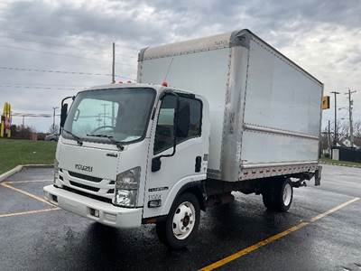 Isuzu NPR EFI Box Truck - 297HP, 6 Speed Automatic, Roll up Door