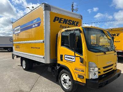 Isuzu NPR EFI Box Truck - 350HP, 6 Speed Automatic, Roll up Door