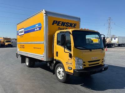 Isuzu NPR EFI Box Truck - 350HP, 6 Speed Automatic, Roll up Door