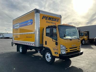 Isuzu NPR EFI Box Truck - 350HP, 6 Speed Automatic, Roll up Door