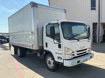 Isuzu NPR EFI Box Truck - 350HP, 6 Speed Automatic, Roll up Door