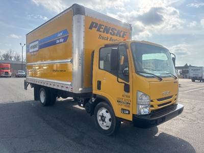 Isuzu NPR EFI Box Truck - 350HP, 6 Speed Automatic, Roll up Door