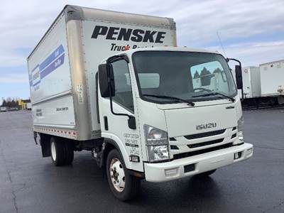 Isuzu NPR EFI Box Truck - 297HP, 6 Speed Automatic, Roll up Door