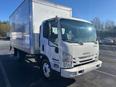 Isuzu NPR EFI Box Truck - 350HP, 6 Speed Automatic, Roll up Door