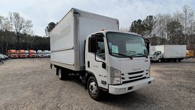 Isuzu NPR EFI 16 ft Box Truck - 297HP, 6 Speed Automatic, Roll up Door