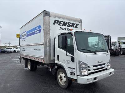 Isuzu NPR EFI Box Truck - 297HP, 6 Speed Automatic, Roll up Door