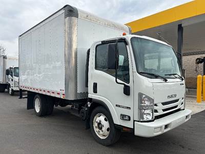 Isuzu NPR EFI Box Truck - 350HP, 6 Speed Automatic, Roll up Door