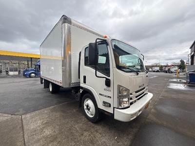 Isuzu NPR EFI Box Truck - 350HP, 6 Speed Automatic, Roll up Door
