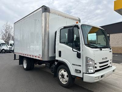 Isuzu NPR EFI Box Truck - 350HP, 6 Speed Automatic, Roll up Door