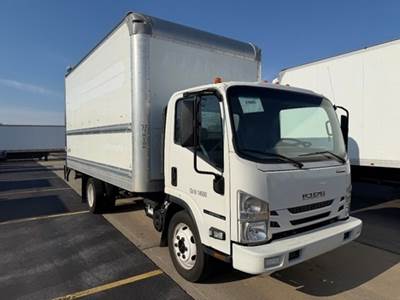 Isuzu NPR EFI Box Truck - 297HP, 6 Speed Automatic, Roll up Door