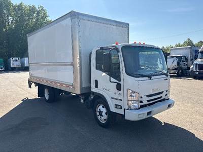 Isuzu NPR EFI Box Truck - 350HP, 6 Speed Automatic, Roll up Door