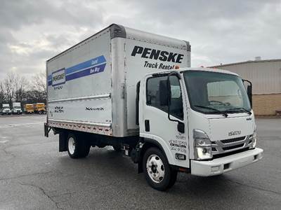Isuzu NPR EFI Box Truck - 350HP, 6 Speed Automatic, Roll up Door