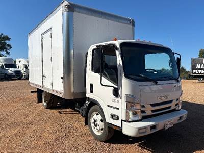 Isuzu NPR EFI Box Truck - 350HP, 6 Speed Automatic, Roll up Door