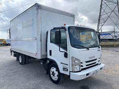 Isuzu NPR EFI Box Truck - 297HP, 6 Speed Automatic, Roll up Door