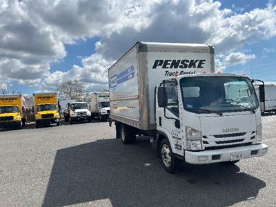 Isuzu NPR EFI Box Truck - 297HP, 6 Speed Automatic, Roll up Door