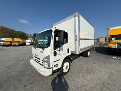 Isuzu NPR EFI Box Truck - 350HP, 6 Speed Automatic, Roll up Door