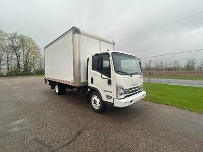 Isuzu NPR EFI Box Truck - 350HP, 6 Speed Automatic, Roll up Door