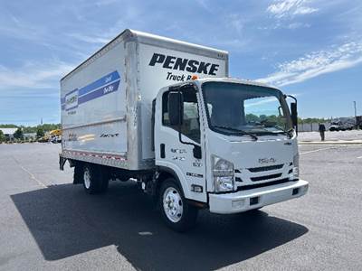 Isuzu NPR EFI Box Truck - 350HP, 6 Speed Automatic, Roll up Door