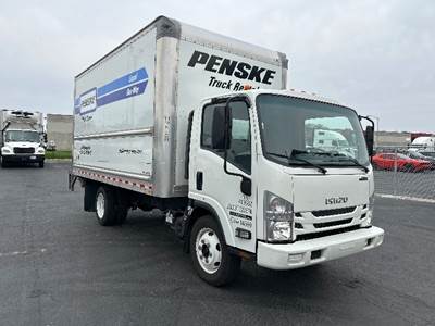 Isuzu NPR EFI Box Truck - 350HP, 6 Speed Automatic, Roll up Door